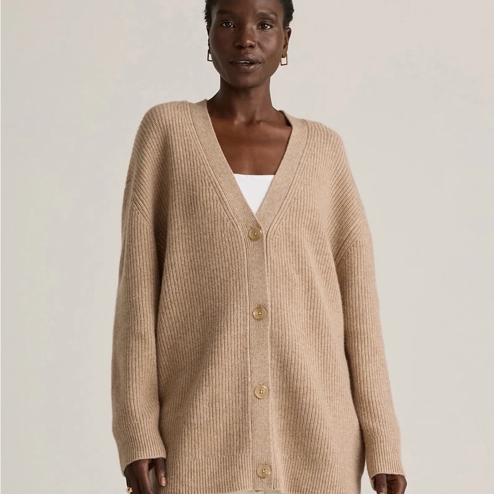 Quince Tan Women's Cardigan